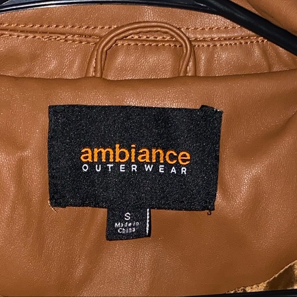 Brown Leather Jacket - Picture 2 of 3